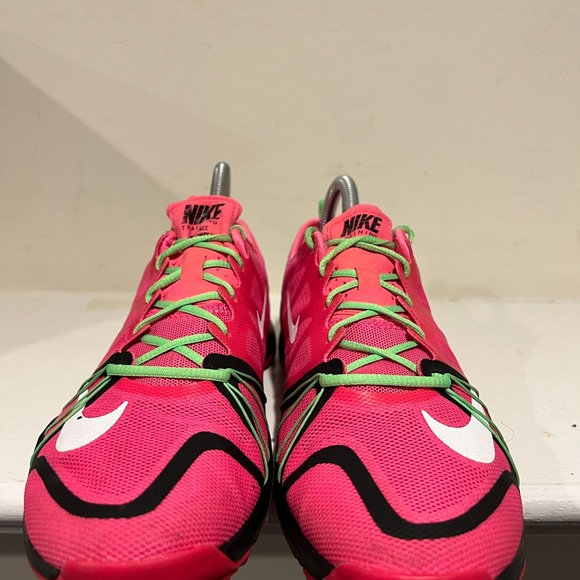 Nike Free Cross Compete Women's Pink Black Trainers Shoes Size 8 (749421-600) - Picture 2 of 6